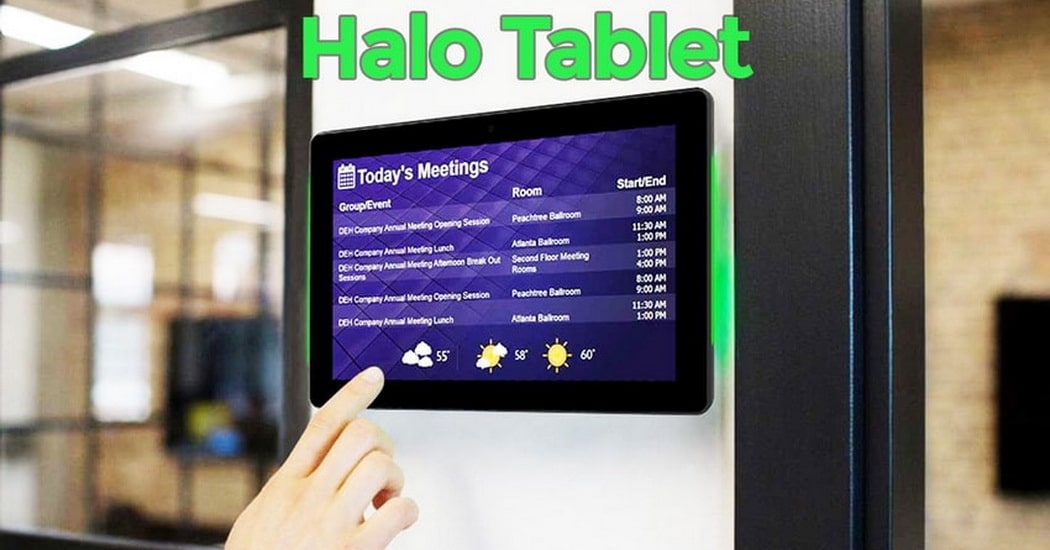Full series super slim wall mount android halo tablet