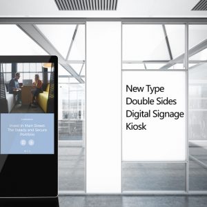 Lcd Advertising Double Side Kiosk