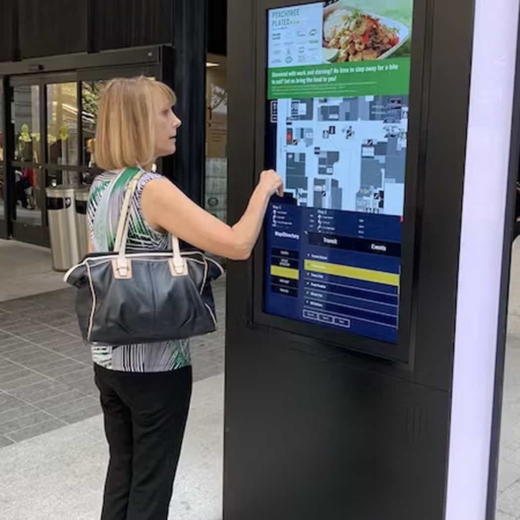 Interactive Wayfinding Kiosks 105 min interactive Wayfinding Kiosks