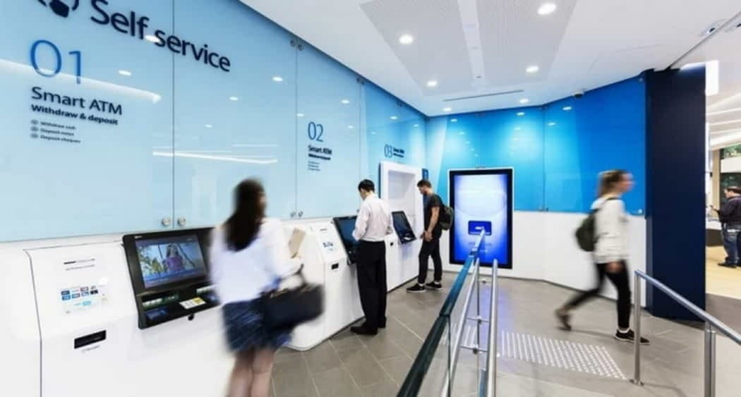 Banking self service kiosks 103 min Banking self service kiosks