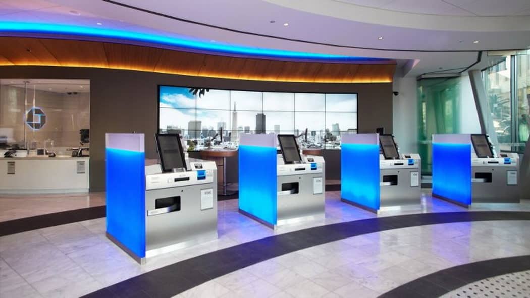 Banking self service kiosks 105 min Banking self service kiosks