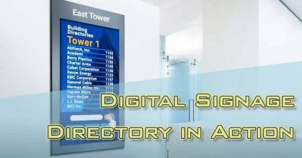 Digital Signage Directory in Action
