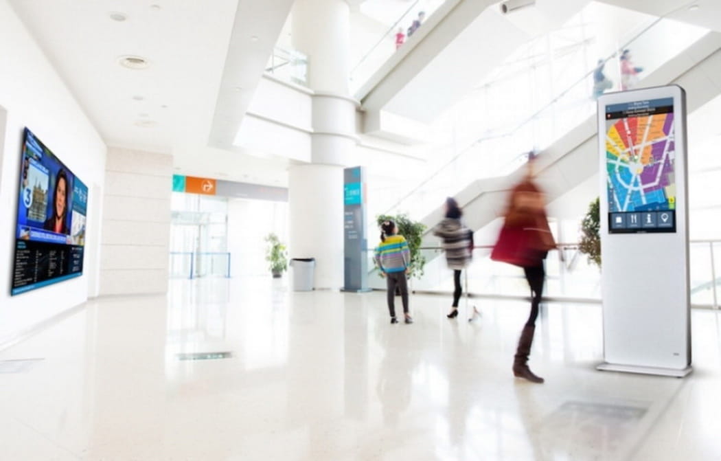 Advantages of Interactive Digital Wayfinding Signage 105 min Advantages of Interactive Digital Wayfinding Signage