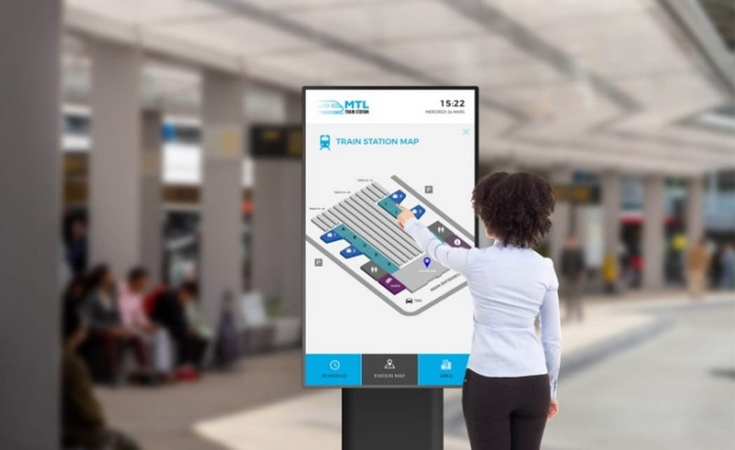 Advantages of Interactive Digital Wayfinding Signage 109 min Advantages of Interactive Digital Wayfinding Signage