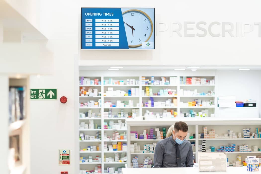 Pharmacy Digital Signage 104 min Pharmacy Digital Signage