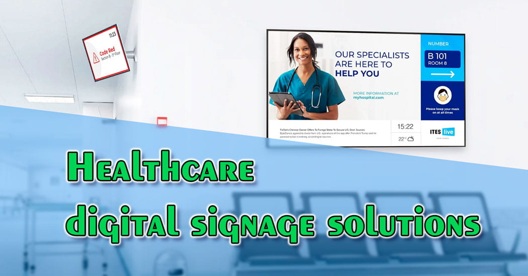 Healthcare digital signage solutions