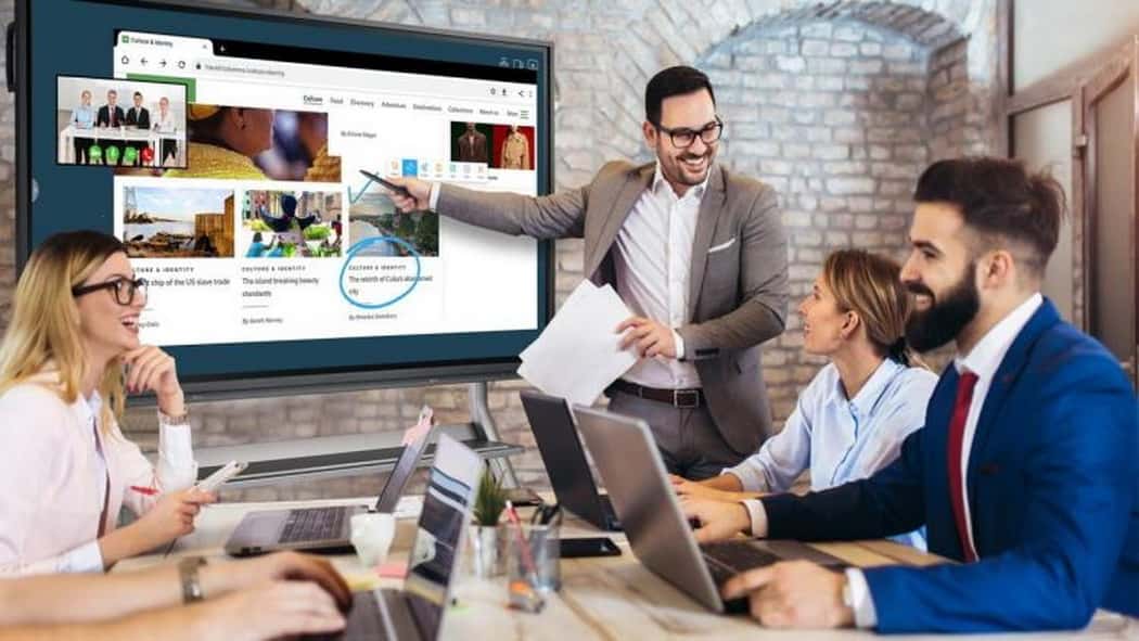 Interactive Display Boards Benefit Your Workplace