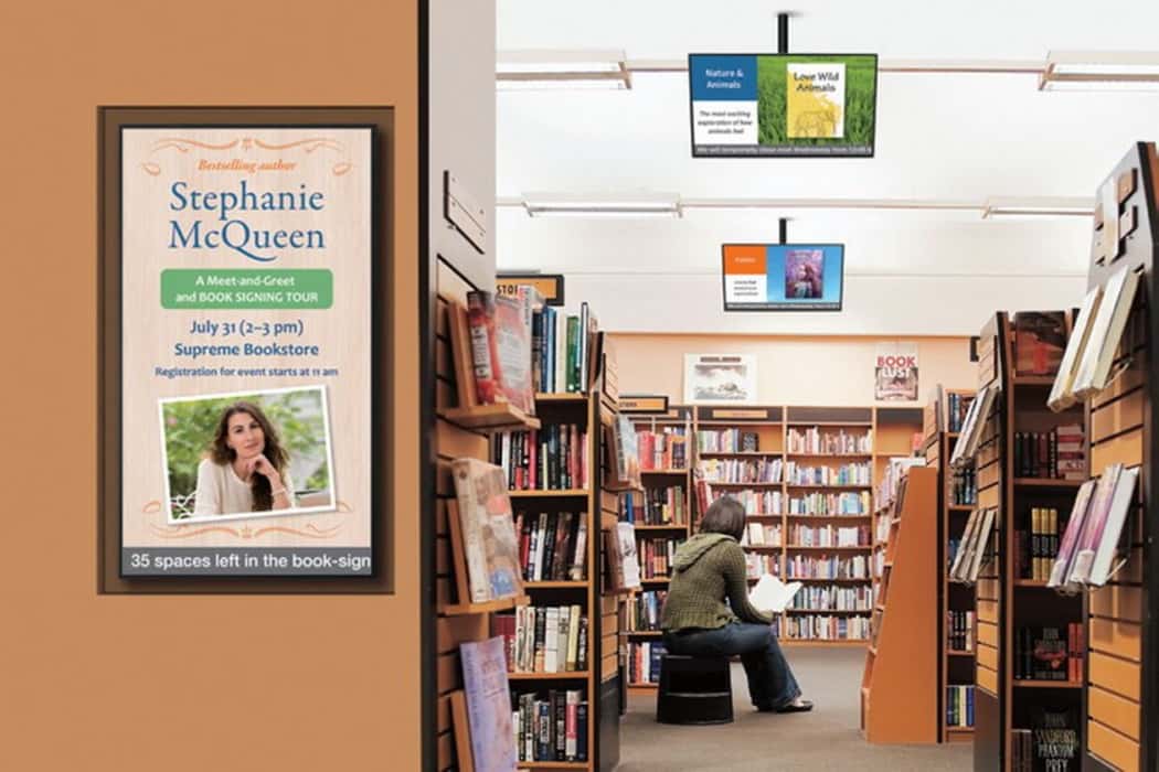 Benefits of Library Digital Signage