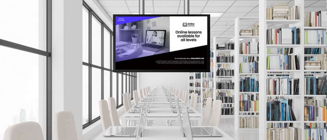 Benefits of Library Digital Signage