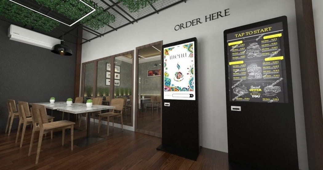 Digital Signage Interactive Kiosk 105 min Digital Signage Interactive Kiosk