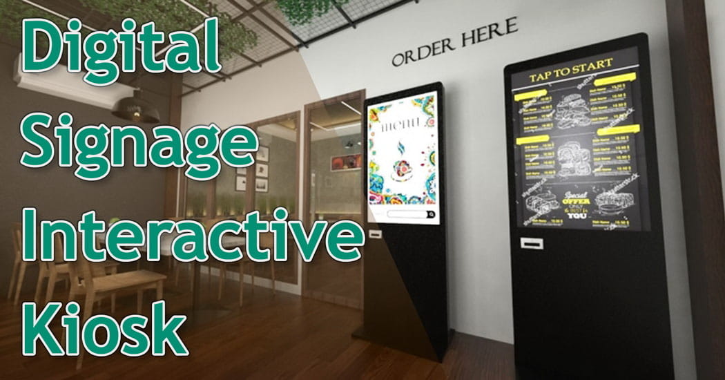 Digital Signage Interactive Kiosk