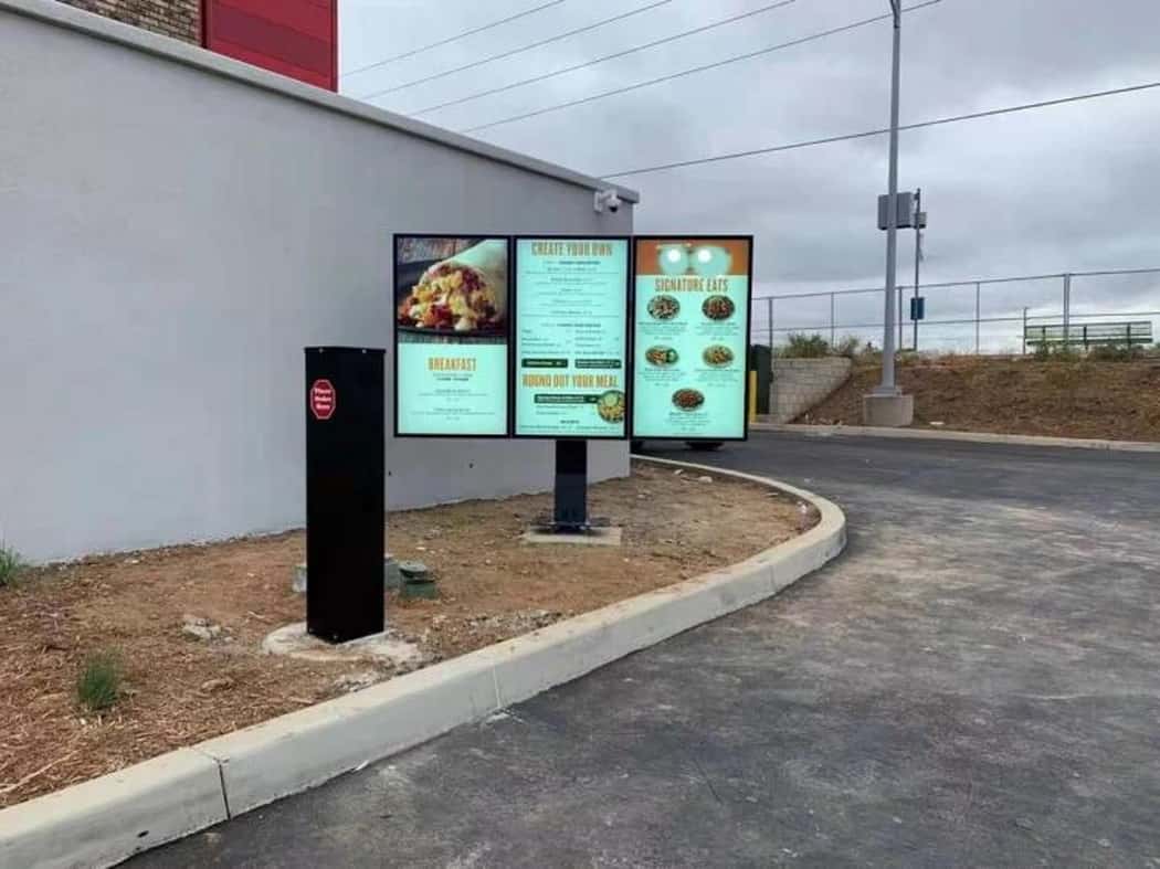 Digital menu board drive thru for Sales Growth 101 min Digital menu board drive thru for Sales Growth