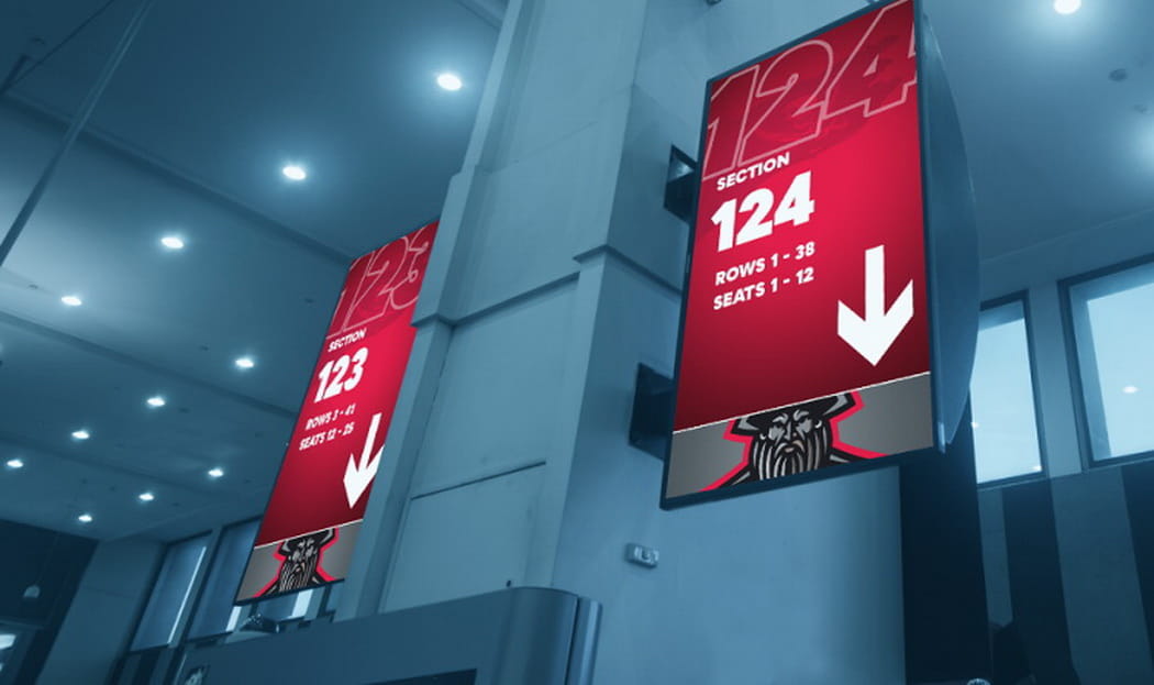 Power of Stadium Digital Signage