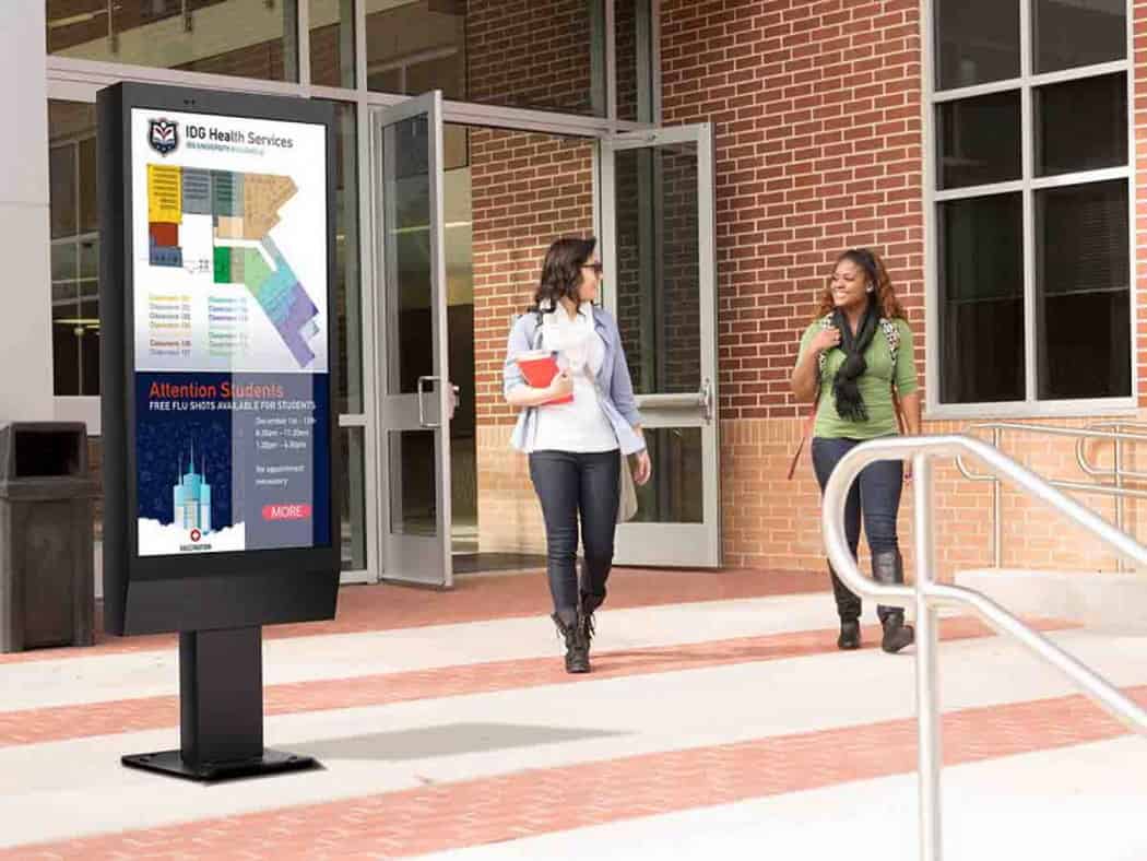 Wayfinding Digital Signage to Help Students 105 min Wayfinding Digital Signage to Help Students