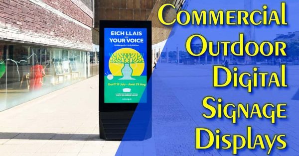 Commercial Outdoor Digital Signage Displays