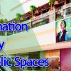 Digital Information Display in Public Spaces