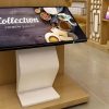 touch screen advertising display