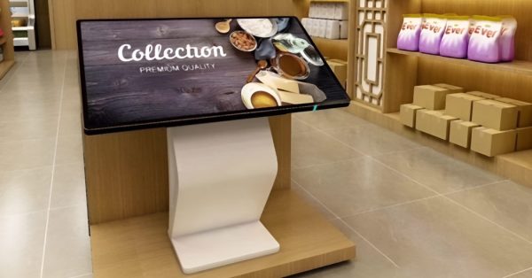 touch screen advertising display
