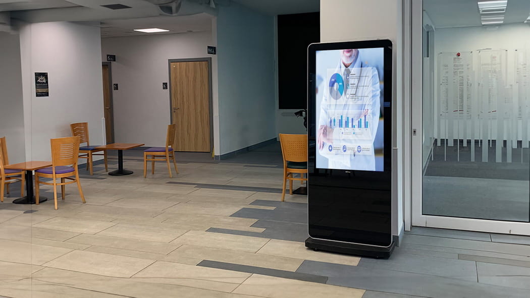 Benefits of Dental Digital Signage 101 min Benefits of Dental Digital Signage