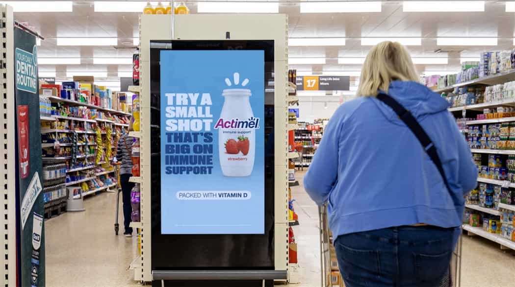 Commercial Digital Display Screens in Stores