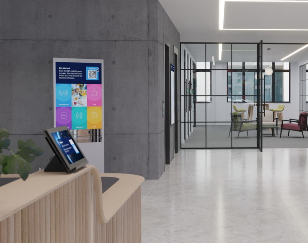 Digital signage and digital kiosk