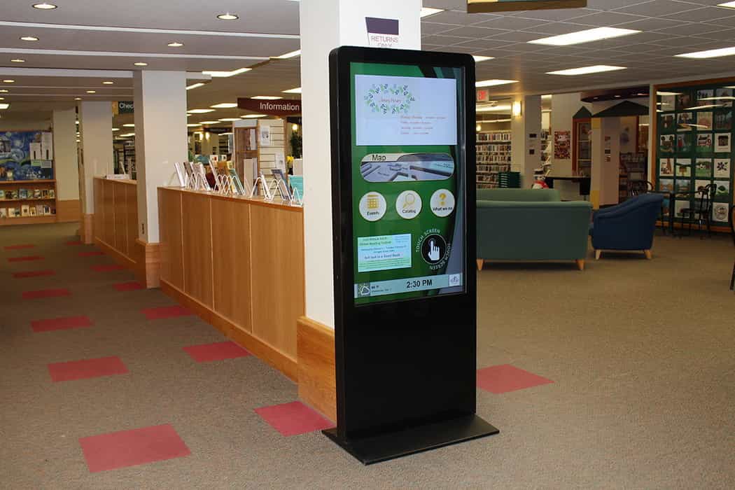 Experience with Library Interactive Displays 103 min Experience with Library Interactive Displays