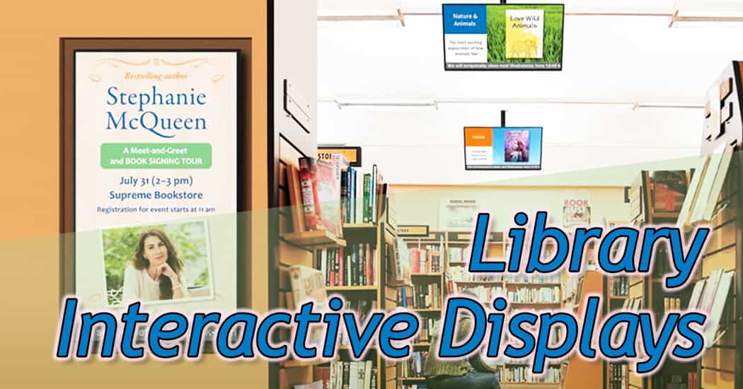 Experience with Library Interactive Displays