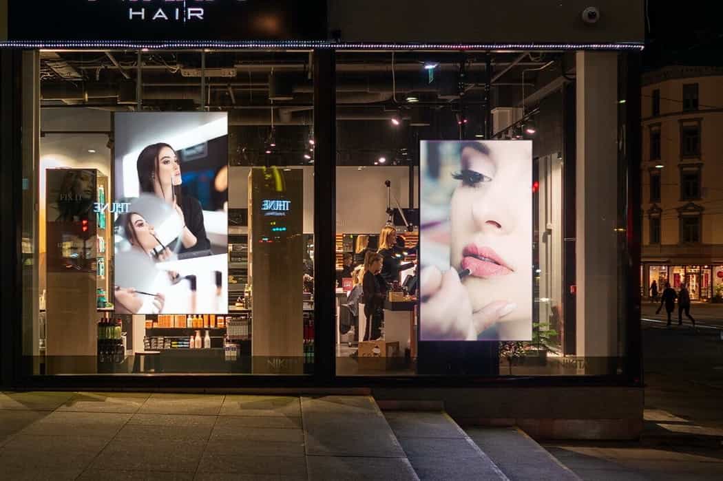 Hair Salon Digital Signage 102 min Hair Salon Digital Signage