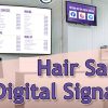 Hair Salon Digital Signage
