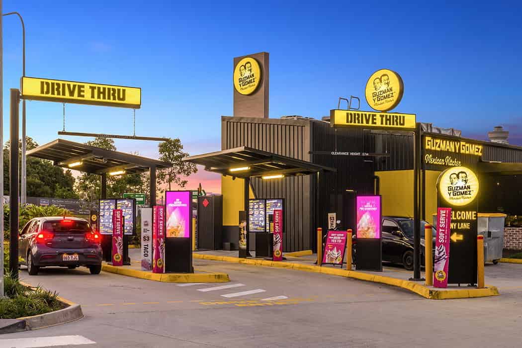 QSR invest in Outdoor drive thru menu boards