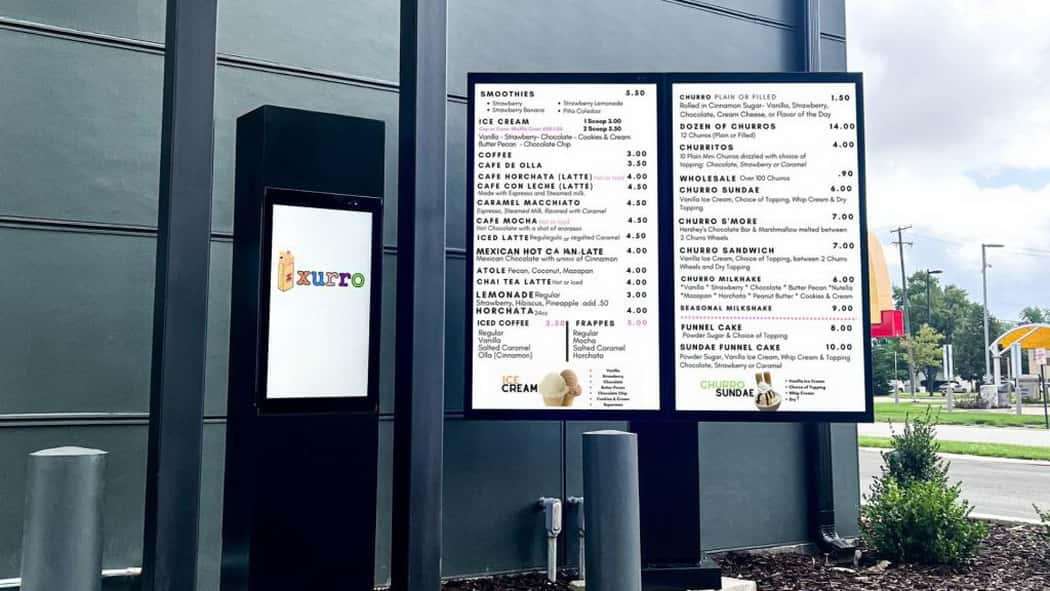 QSR invest in Outdoor drive thru menu boards