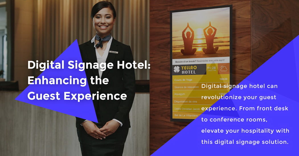Digital Signage Hotel