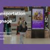 Public Transportation Digital Signage