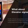 What about Elevator signage display