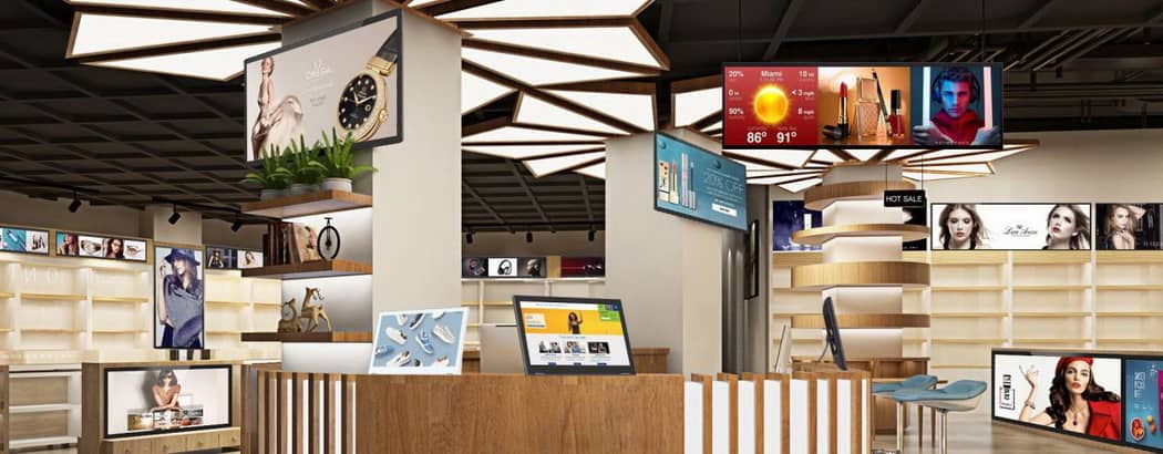 Elevate Retail with Stretched LCD Shelf Displays