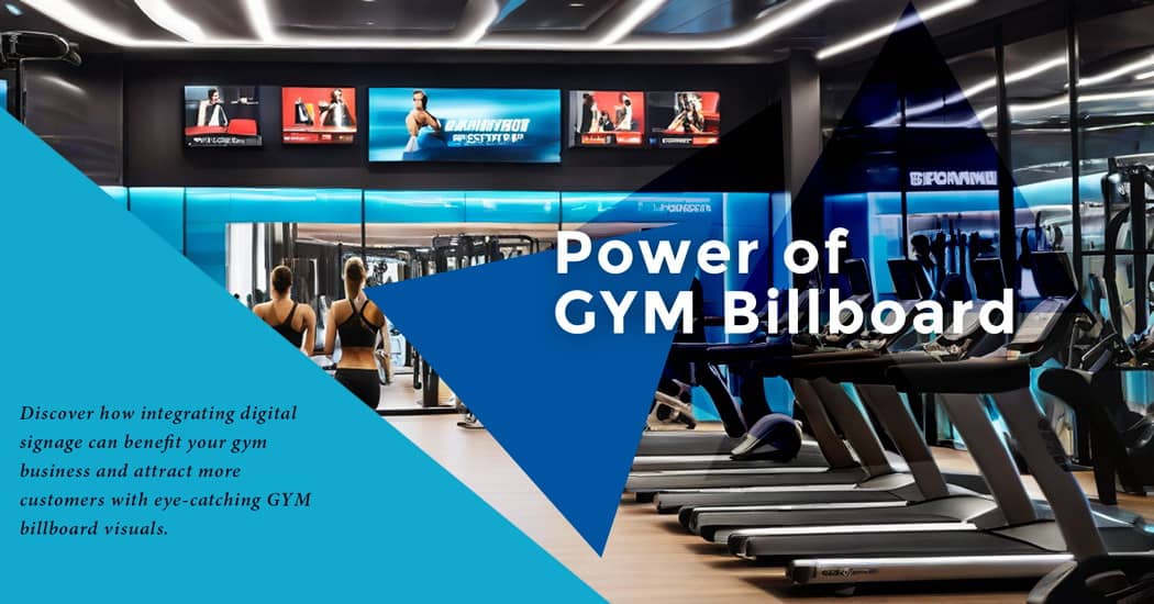 Power of GYM Billboard