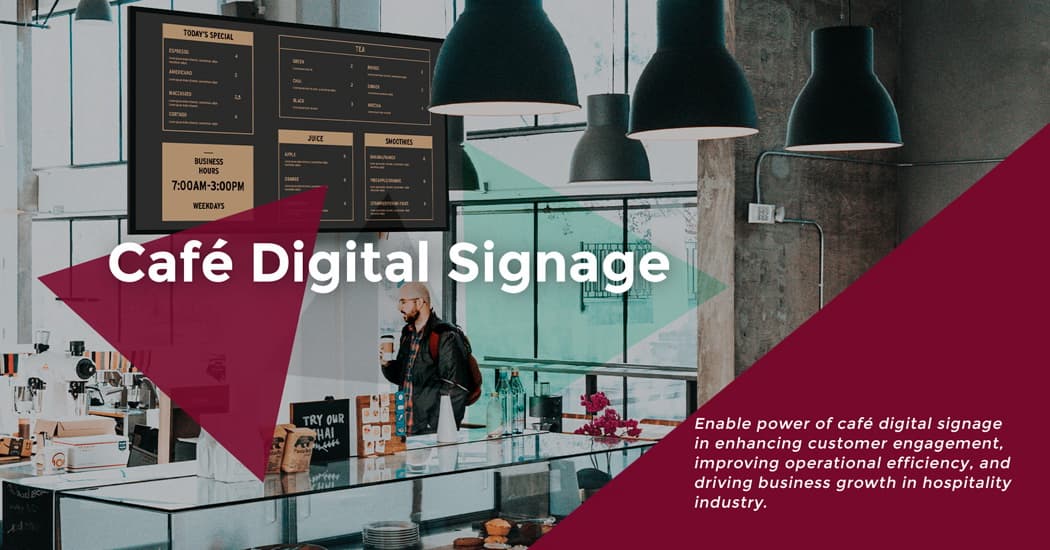 Café Digital Signage