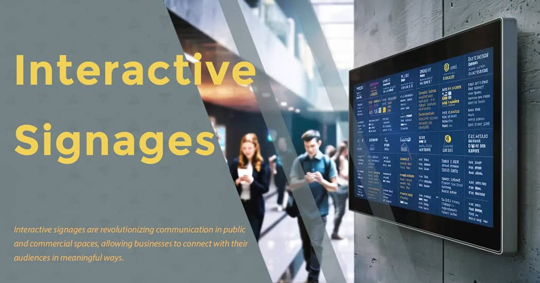 Interactive Signages for Meaningful Connections