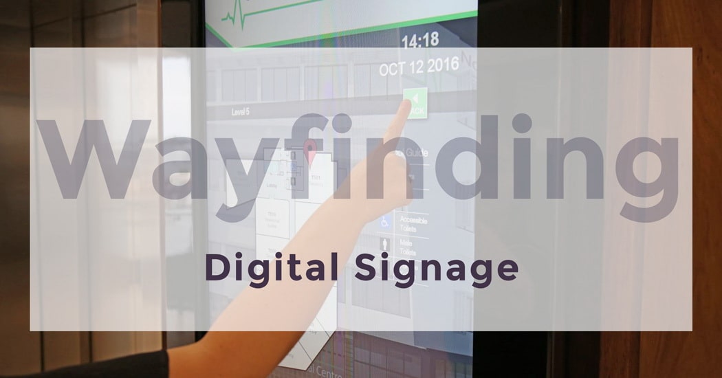 Interactive Wayfinding Digital Signage