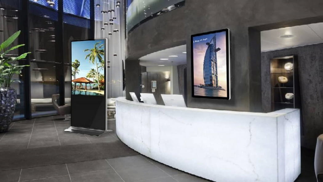 Uses of Hotel Digital Signage 102 min Uses of Hotel Digital Signage