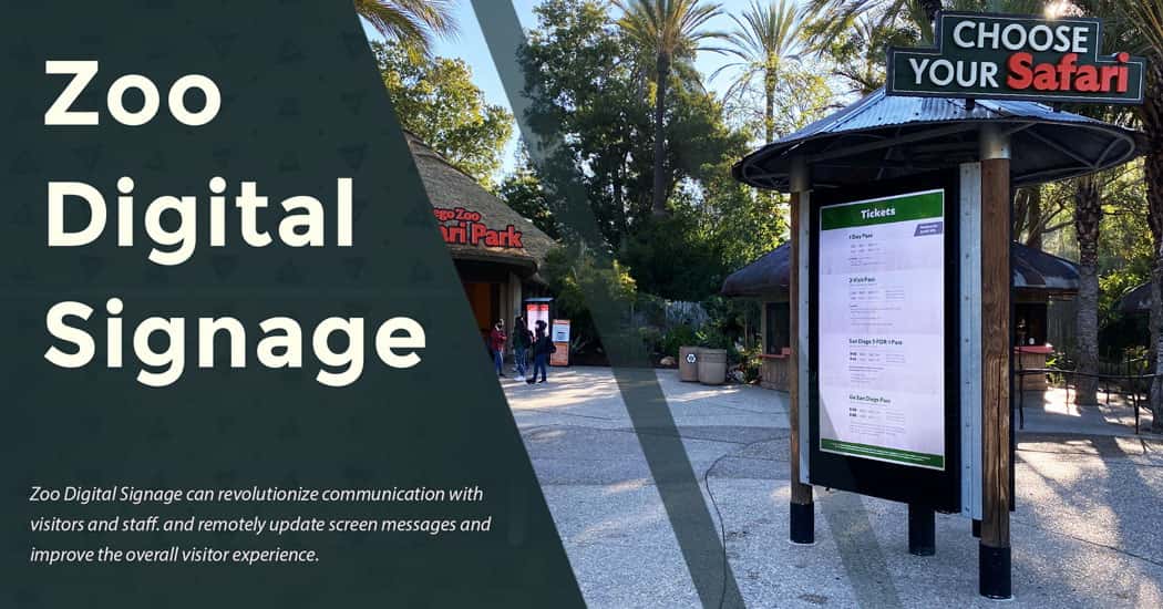 Zoo Digital Signage