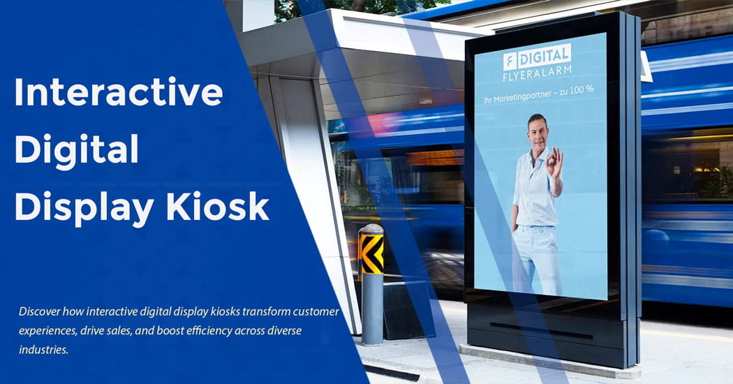 Interactive Digital Display Kiosk