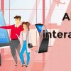 Airport interactive kiosk