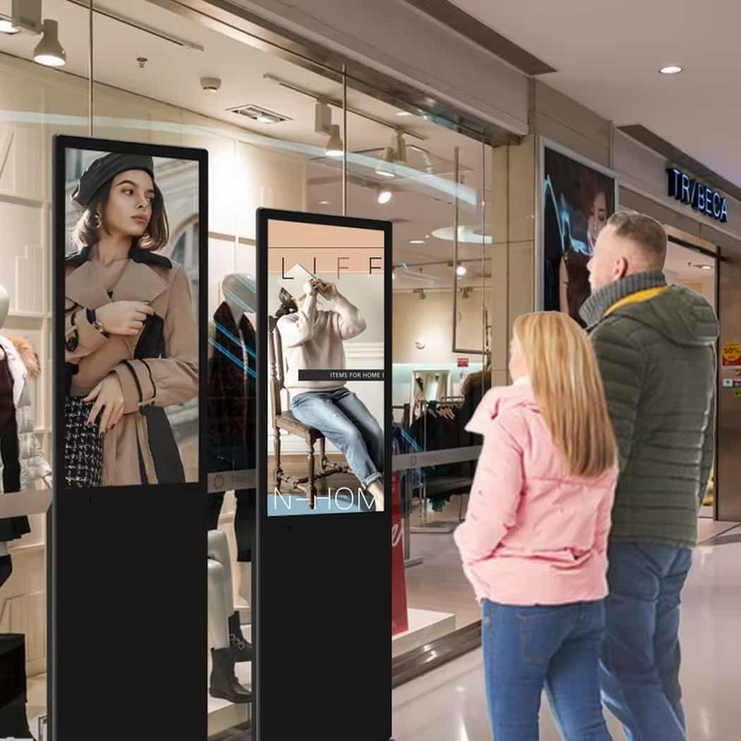 Interactive kiosk for retail