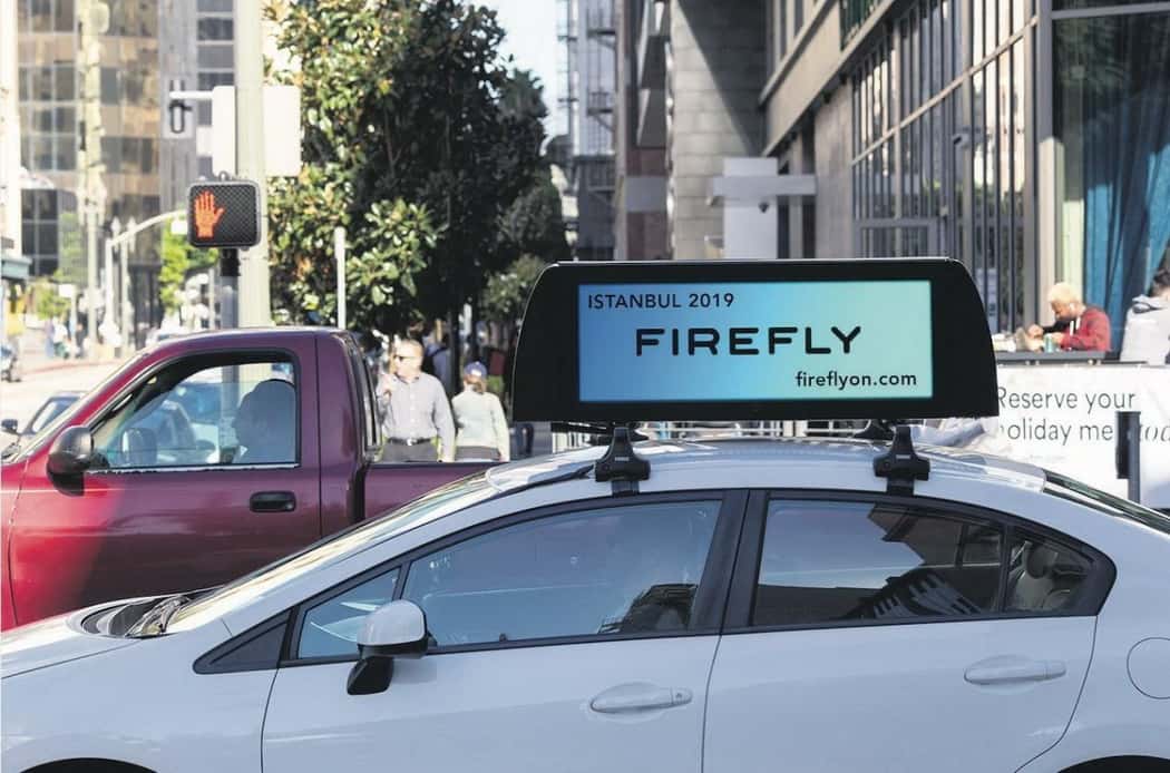 Digital taxi top displays