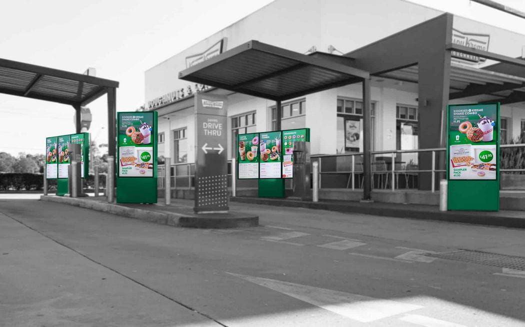 Drive-thru Digital Menu Boards