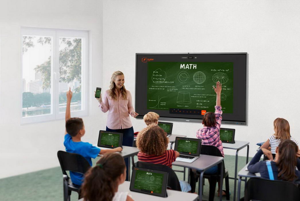 Interactive Whiteboard in Classroom