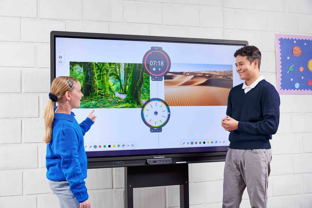Interactive Whiteboard in Classroom