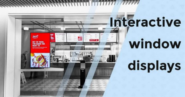 Interactive window displays