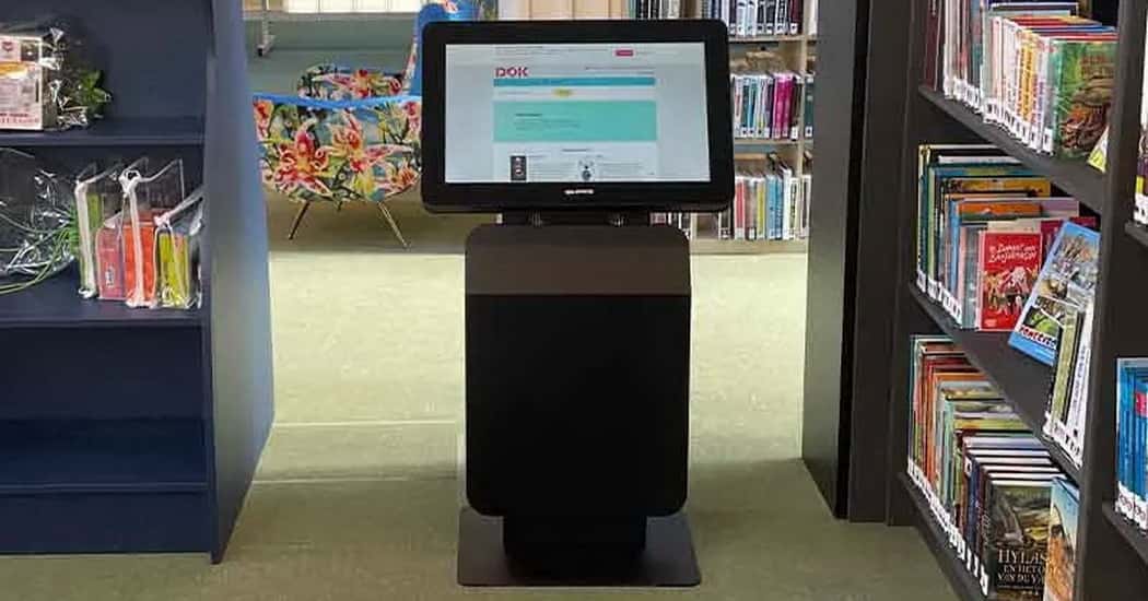 Enhancing Libraries with Interactive Touch Screen Kiosks